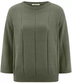 Peter Hahn Rundhals-Pullover aus 100% SUPIMA®-Baumwolle grün (123483)