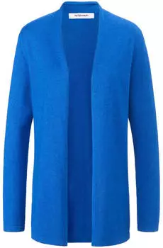 Peter Hahn Strickjacke Modell Caro aus Seide und Kaschmir blau (963280)