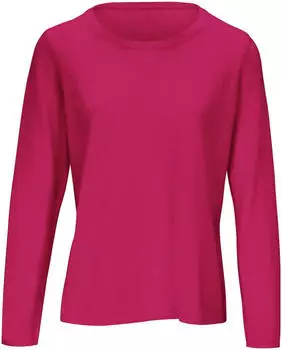 Peter Hahn Rundhals-Pullover aus Schurwolle und Kaschmir pink (833114)