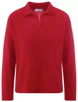 Peter Hahn Polo-Pullover rot (120161)