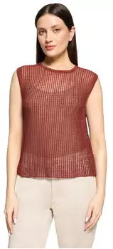 Cartoon Pullover mit Rundhalsausschnitt (29932868) rust brown