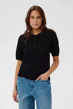 Kaffe KAbirta / KCbirthe Strickpullover Regular Fit (5715752549954) black deep cc.