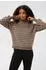 Kaffe KALizza Pullover braun/grau
