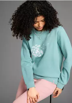 KangaROOS Sweat Pullover (84341049) rauchblau/weiß