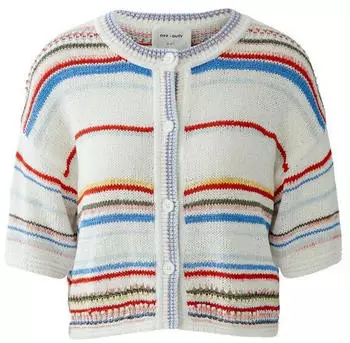 Ouí Strickjacke mit 1/2-Arm (98570) weiss