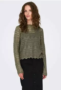 Jacqueline de Yong JDYSun Strick Pullover Vintage (15287384) oliv
