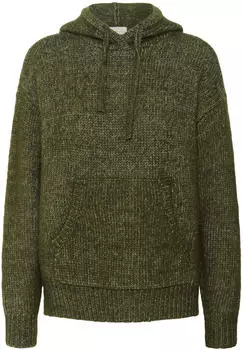 Kaffe KAuma Strickpullover Loose Fit gr&uuml;n