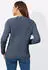 Witt Weiden Strickpullover Langarm Struktur Mustermix rauchblau