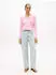 Tommy Hilfiger Cardi Stitch V-NK LS Strickpullover mit Logo-Stickerei (WW0WW40098) rosa