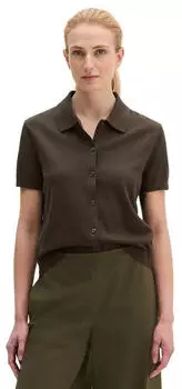 Marc O'Polo Cardigan Regular Fit aus reinem Baumwollgarn (47587519) mossy earth