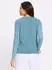 Witt Weiden Strickpullover Langarm Ajour aquamarin-meliert