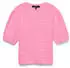 Vero Moda VMDOFFY STITCH 2/4 O-NECK PULLOVER NOOS (11422506) prism pink detail:melange