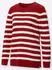 Witt Weiden Strickjacke Langarm Jersey rot-ecru