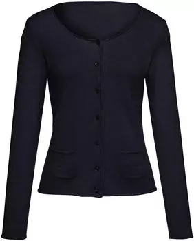 Peter Hahn Cardigan aus 100 % Kaschmir blau (896191)