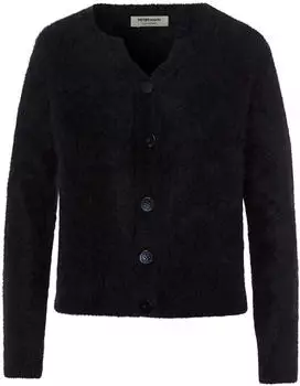 Peter Hahn Strickjacke aus 100% Kaschmir schwarz (103572)