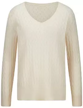 Peter Hahn Pullover Kaschmir weiss (123128)