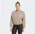 Adidas Yoga Essentials Cover-Up Sweatshirt (JM4490030) chalky brown