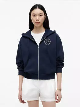 Tommy Hilfiger TH Roundal Zip-Up Hoodie Sweatjacke (44026100) schwarz/night navy