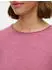 Vero Moda VMEXCITING PLAIN LS O-NK ROLL Strickpullover Melange (94964661) holly berry detail:melange