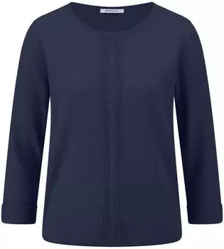 Peter Hahn Rundhals-Pullover blau (126721)