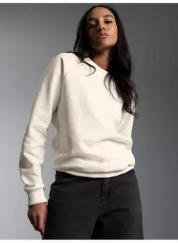 Trigema Sweatshirt mit angerauter Innenseite (575501) elfenbein