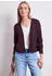 Street One Nette Strickjacke in offener Passform (A32478817820) rustic rouge