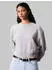 Calvin Klein Badge Logo Cropped Sweatshirt Loose Fit (LV047C911G) graumeliert