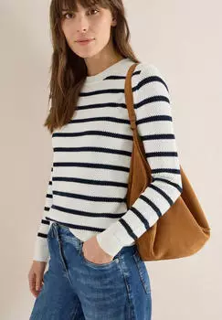 Cecil Striped Texture Pullover (B303575) universal blue