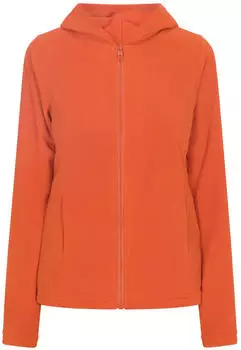 DreiMaster Troyer Pullover mit Halbreißverschluss orange