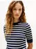 Tommy Hilfiger CO Jersey Fine GG C-NK SS SWT Kurzarmpullover Feinstrick Regular Fit (WW0WW49705) blau