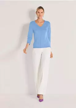 Madeleine Pullover (35073206) gletscherblau