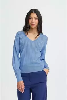 B.Young BYMMORLA Slim Fit Rollkragenpullover (20817143) della robbia blue melange