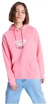Roxy Surf Stoked Brushed Art Hoodie (ERJFT05020) plumeria