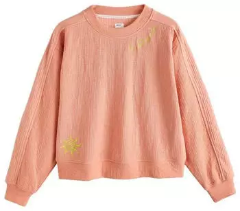 Next Fashion Sweatshirt gelb/puder/apricot