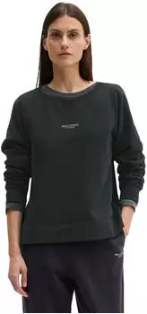 Marc O'Polo Sweatshirt (502402554081) dunkelblau/wei&szlig;