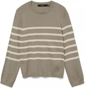 Vero Moda VMSABA Strickpullover (10309324) silver mink