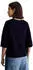 Marc O'Polo DfC Kurzarm-Strickpullover Loose (5000008090) blue depths