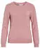 Vila Viril O-neck L/s Knit Top - Noos (14054177) nostalgia rose/light melange