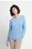 Cinque Ella Pullover mit Rippblende hellblau