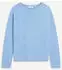 Cinque Ella Pullover mit Rippblende hellblau