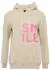 Zwillingsherz Hoodie Alissa SMILE Print beige