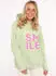 Zwillingsherz Hoodie Alissa Smile-Print