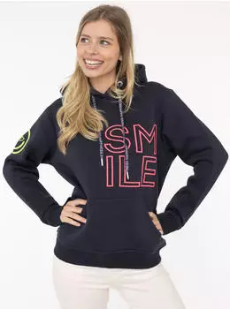 Zwillingsherz Hoodie 'Alissa 0' marine