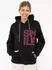 Zwillingsherz Hoodie 'Alissa 0' schwarz