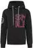Zwillingsherz Hoodie 'Alissa 0' schwarz
