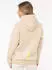 Zwillingsherz Hoodie 'Alissa 0' beige Smile-Stickerei