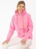 Zwillingsherz Hoodie 'Alissa 0' neonpink