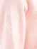 Zwillingsherz Hoodie Alissa Shiny glänzender Print Daumenloch Kordel gesticktes Herz pink blush