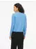 Vila Viril Short Strickjacke all aboard detail:dark melange