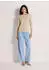 Madeleine Strickpullover Kaschmirpullover mit U-Boot-Ausschnitt beige melange